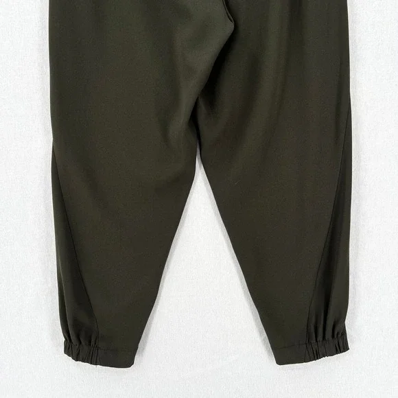 ARITZIA BABATON Dexter Pants Womens Medium Green High rise Pull On Triacetate - Picture 6 of 16